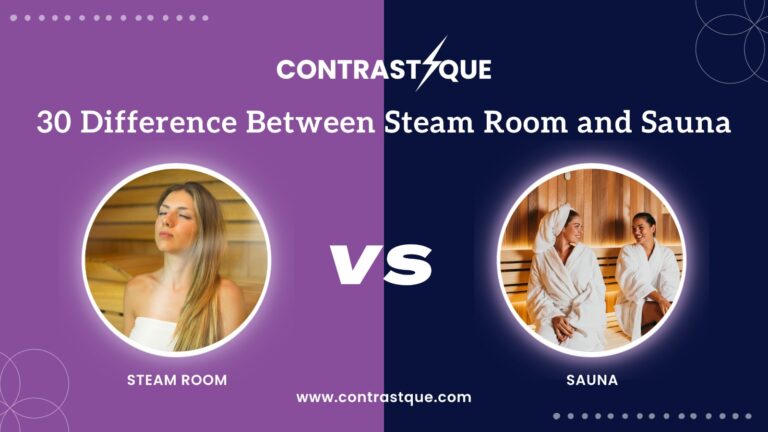 30 Difference Between Steam Room and Sauna