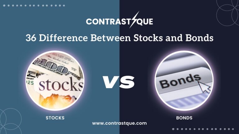 36 Difference Between Stocks and Bonds