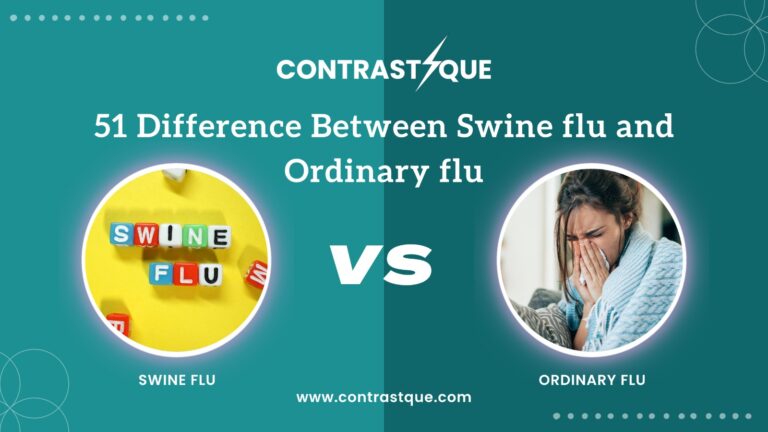 51 Difference Between Swine flu and Ordinary flu