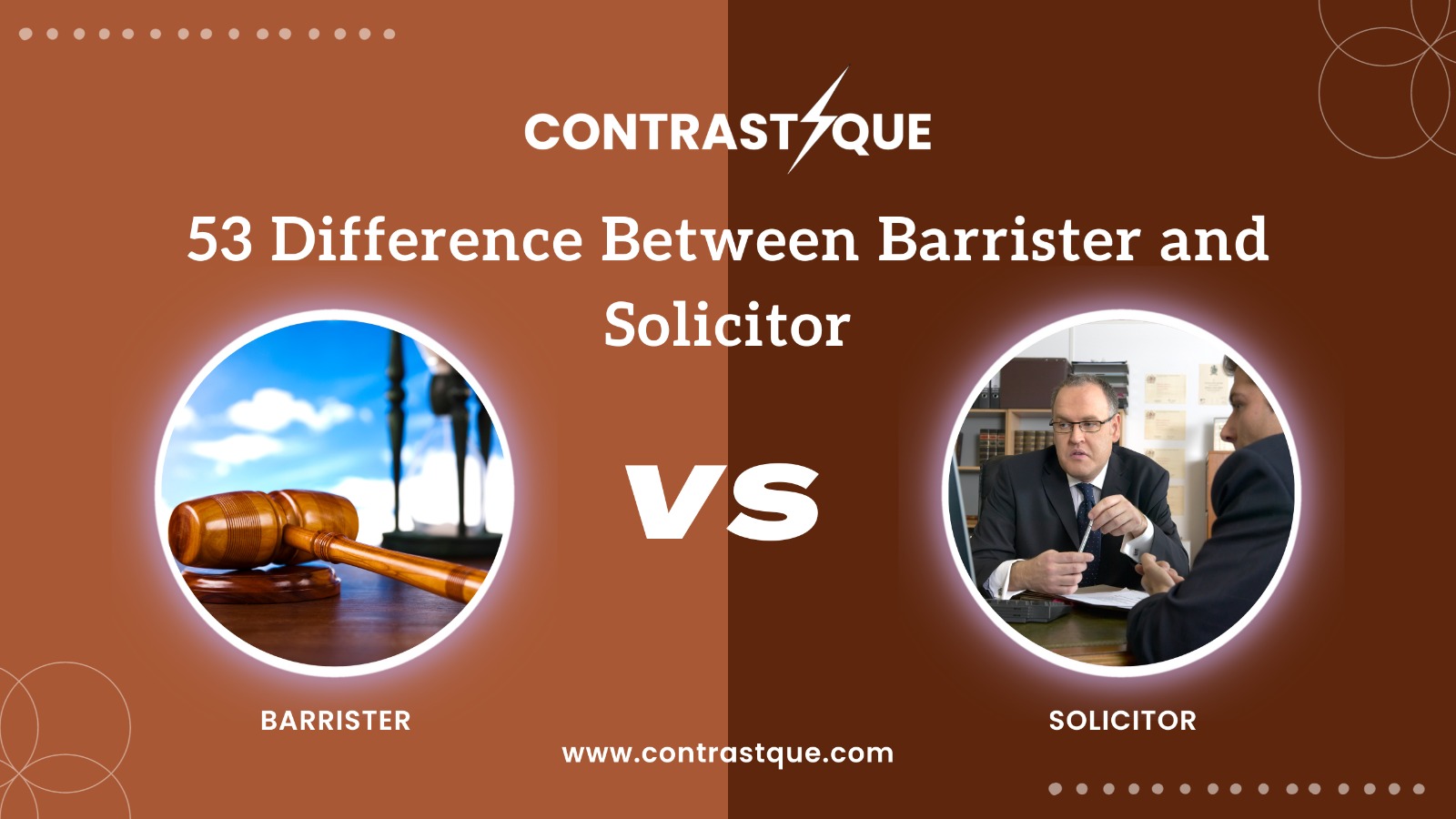 53 Difference Between Barrister and Solicitor