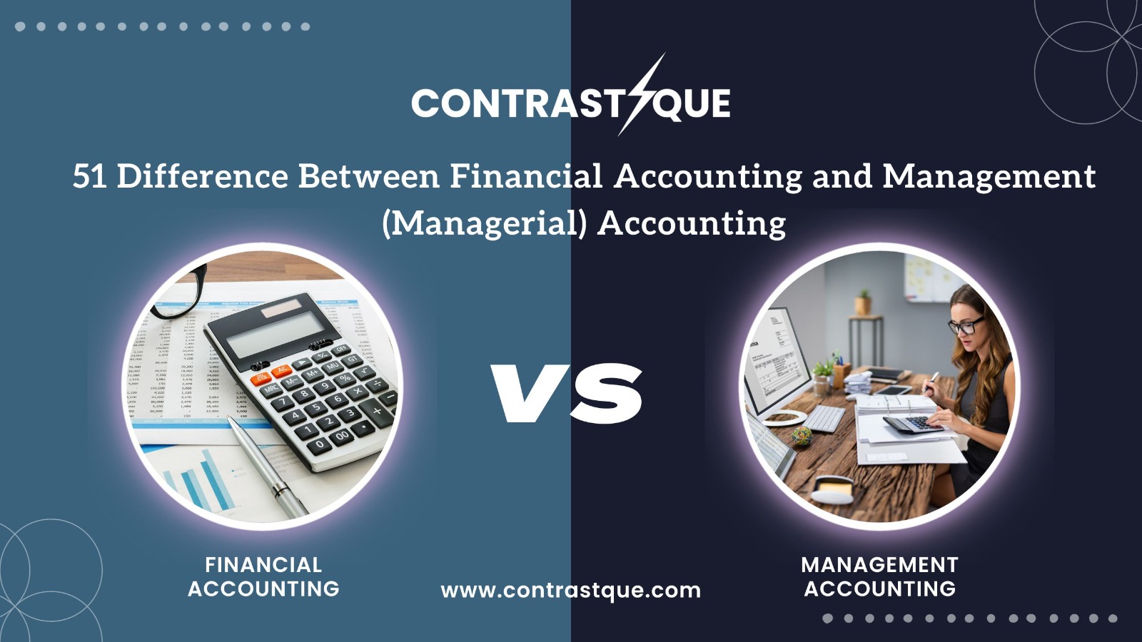 51 Difference Between Financial Accounting and Management (Managerial) Accounting