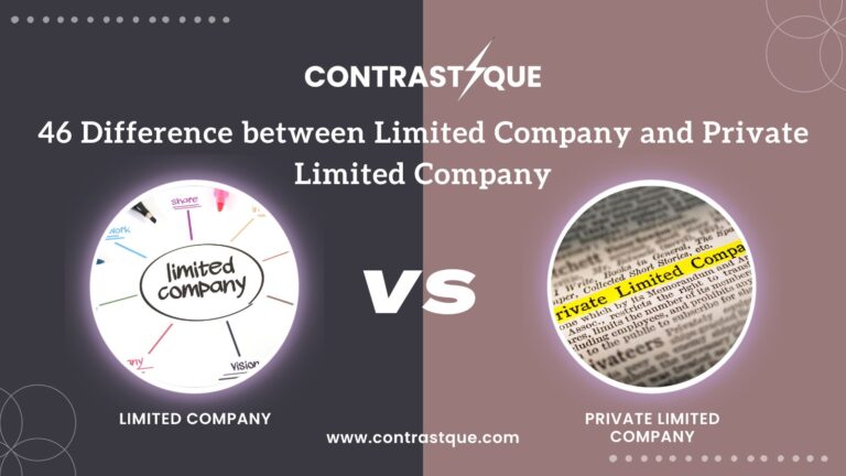 Limited Company and Private Limited Company