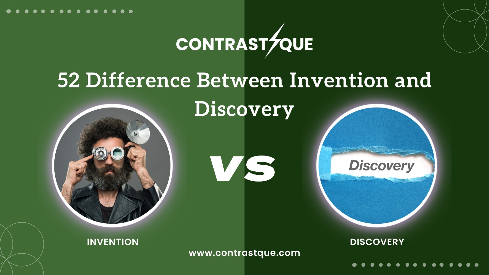 52 Difference Between Invention and Discovery