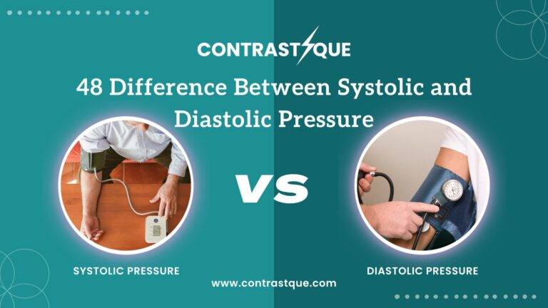 48 Difference Between Systolic and Diastolic Pressure