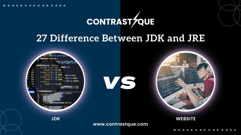 27 Difference Between JDK and JRE