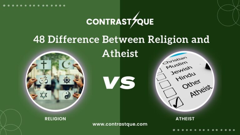 48 Difference Between Religion and Atheist