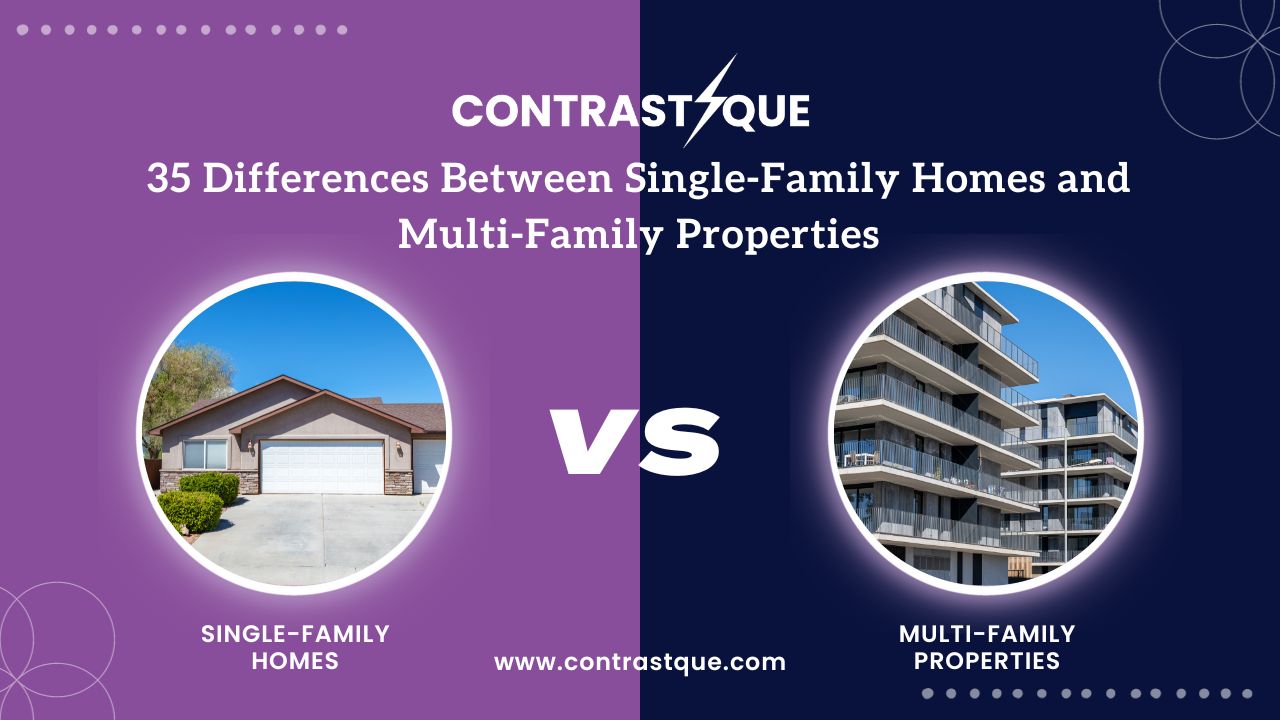 35 Differences Between Single-Family Homes and Multi-Family Properties