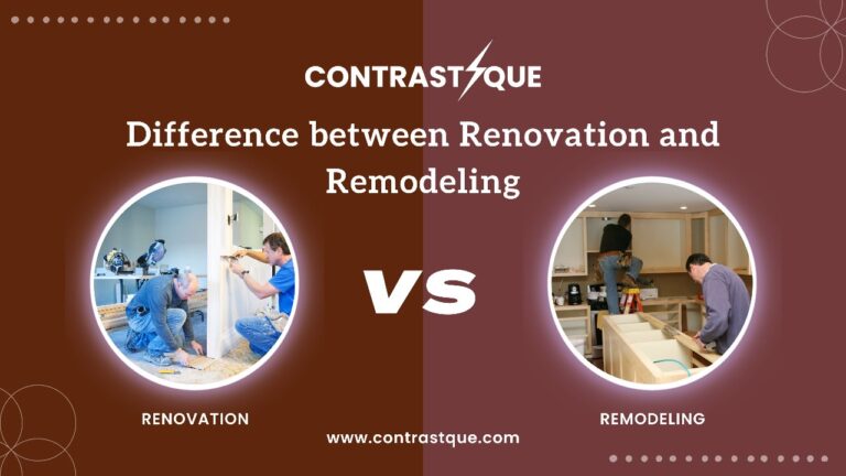 28 Difference between Renovation and Remodeling