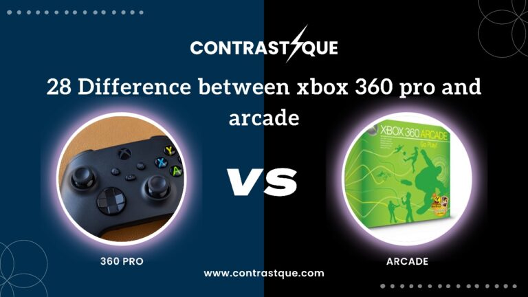 28 Difference between xbox 360 pro and arcade